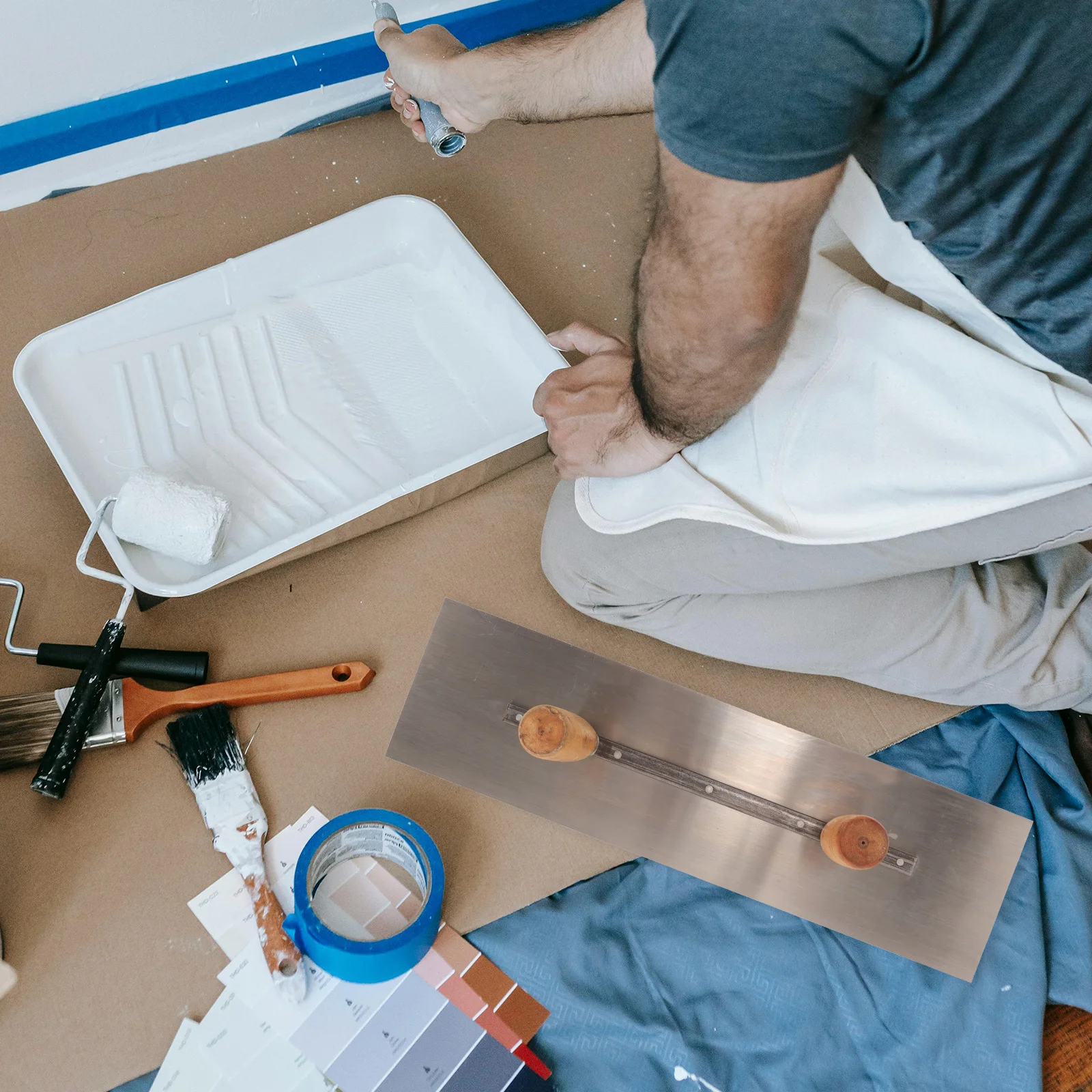 Concrete Large Trowel Masonry Hand Trowels Brick Pointing Tools Edger Bricklaying