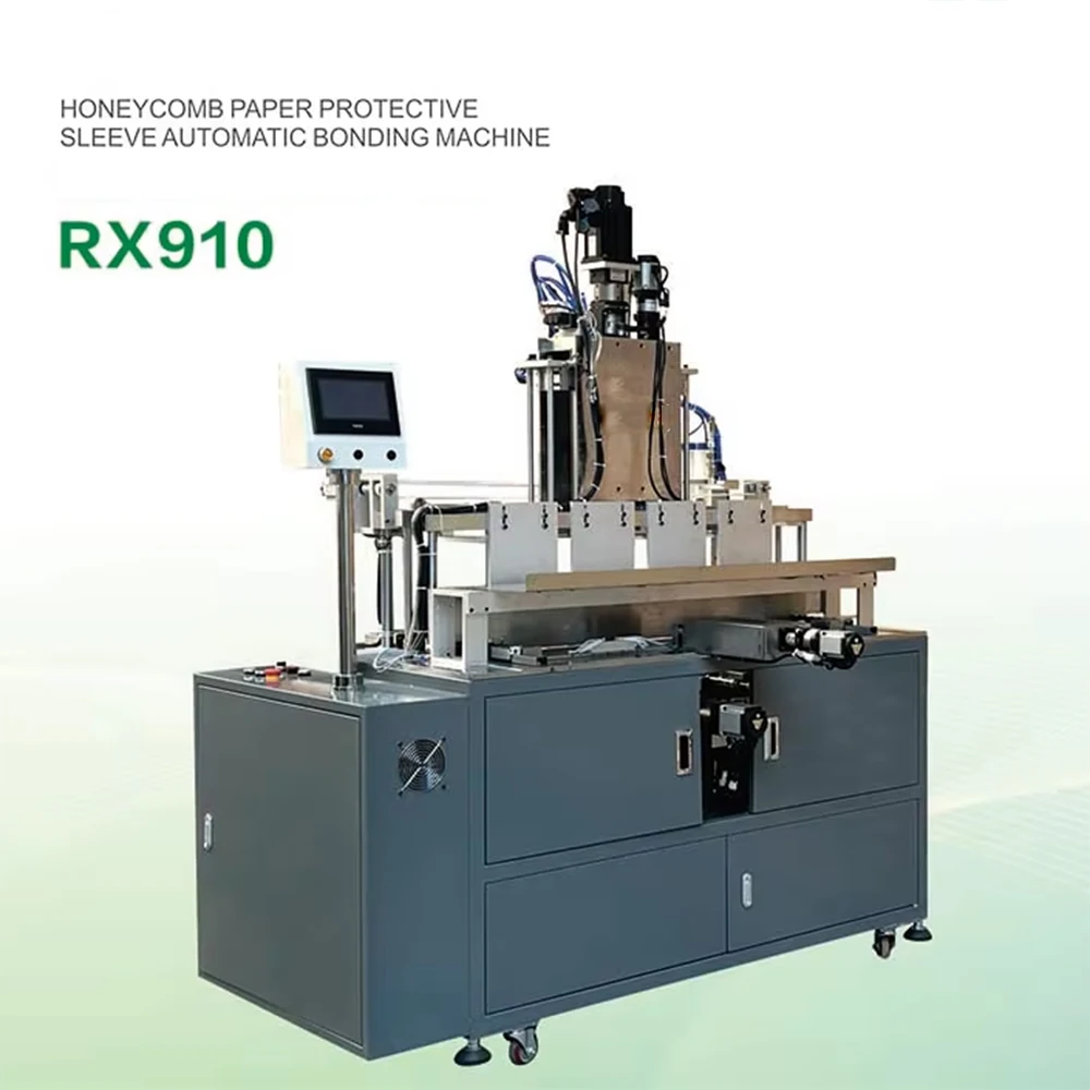 RUNXIN Automatic Honeycomb Paper Sleeve Production Line with Gearbox and Engine PLC Motor High-Speed Packaging Machine