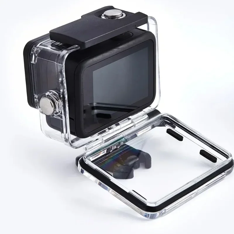 For GoPro Hero 13 12 11 10 9 Black Waterproof Case Housing Diving Protective Underwater Dive Cover 60M For Go Pro 13 Glass Film