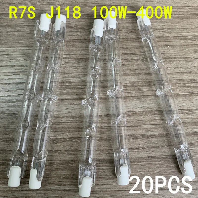 1/2/5/10/20PCS R7S J118 100/200/300/400W LED Glass Tube COB Light Bulb High Power Corn Lamp Replace Halogen Light Wholesale