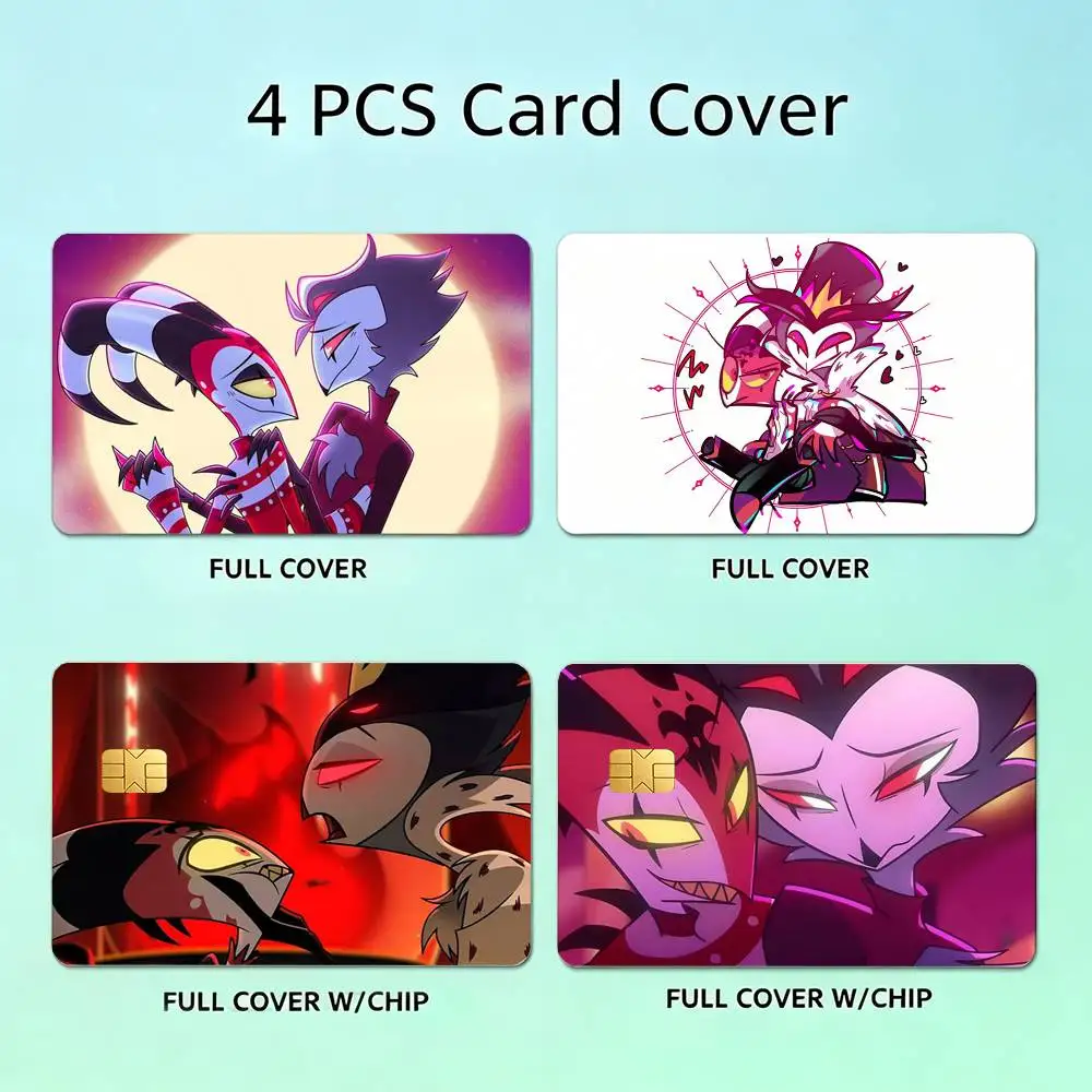 S-Stolitz B-Blitzo S-Stolas 4pcs 1Set Card Stickers Small Waterproof Chip 4PCS Card Sticker Anti-Scratch