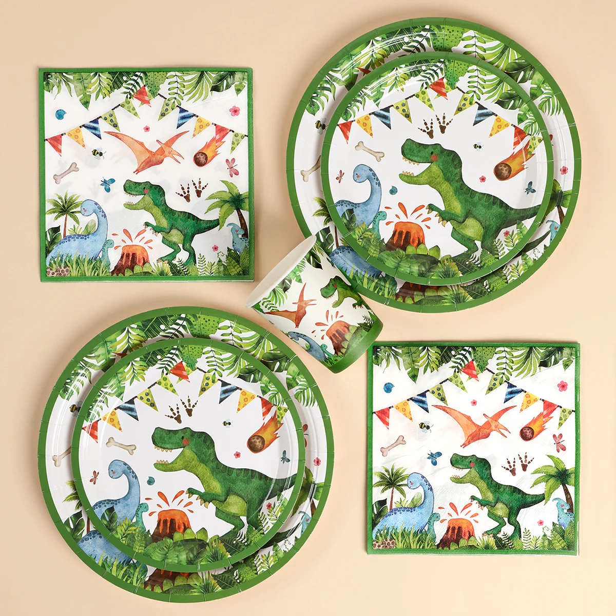 Dinosaur Disposable Tablecloth Dinosaur Birthday Party Decorations Kids Boy Baby Shower Jungle Dino Birthday Party Supplies