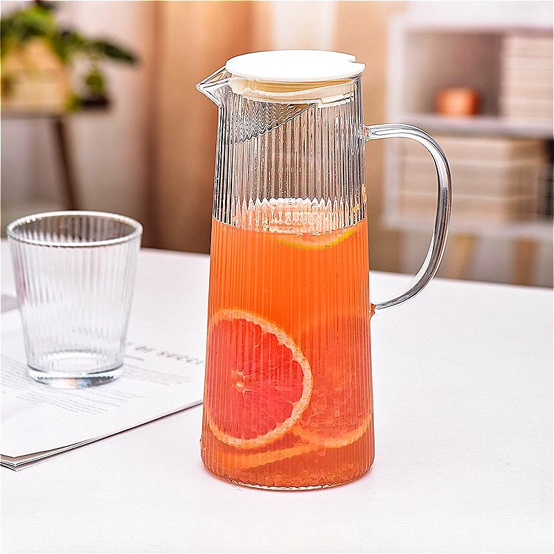 

950ml/1300ml/1800ml Cold Water Kettle Household Heat-resistant Water Kettle Living Room Large Capacity Cold Brewing Pot Teapot