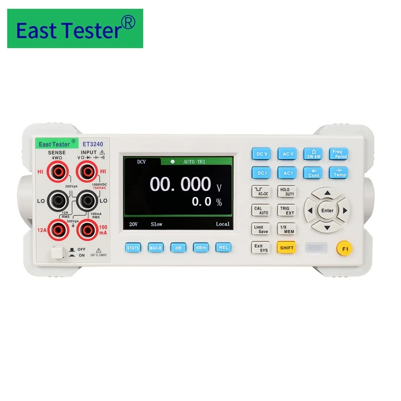 East Tester ET3240 High Accuracy Desktop Digital Multimeter Automatic Counts Benchtop 3.5