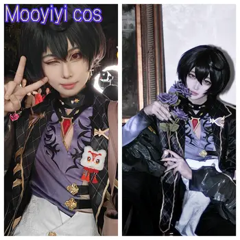 زي تنكري لشخصية إيسارا ماو/ساكوما ريتسو من لعبة إنسيمبل ستارز، مناسب للهالوين والكريسماس ولعب الأدوار، بتصميم كوميدي مميز من موييي، جديد من إنسيمبل ستارز 10 best sales ريتسو ساكوما تأثيري - №3