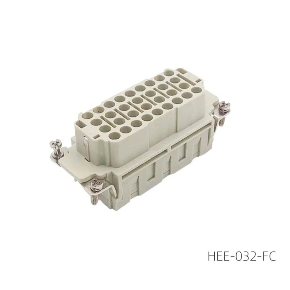 Male or Female Rectangular Connector Insert Waterproof High Density Layout Heavy Duty Connector Crimp Termination