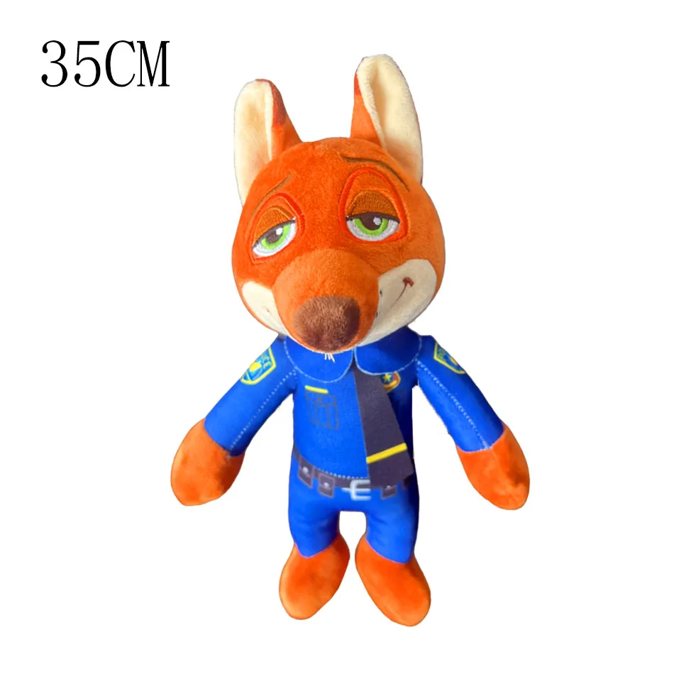 لعبة كرتونية لطيفة على شكل أرنب جودي، فوكس مستر نيك من القطيفة لتزيين غرفة النوم هدية عيد ميلاد للأطفال في عيد الميلاد أفضل خيار