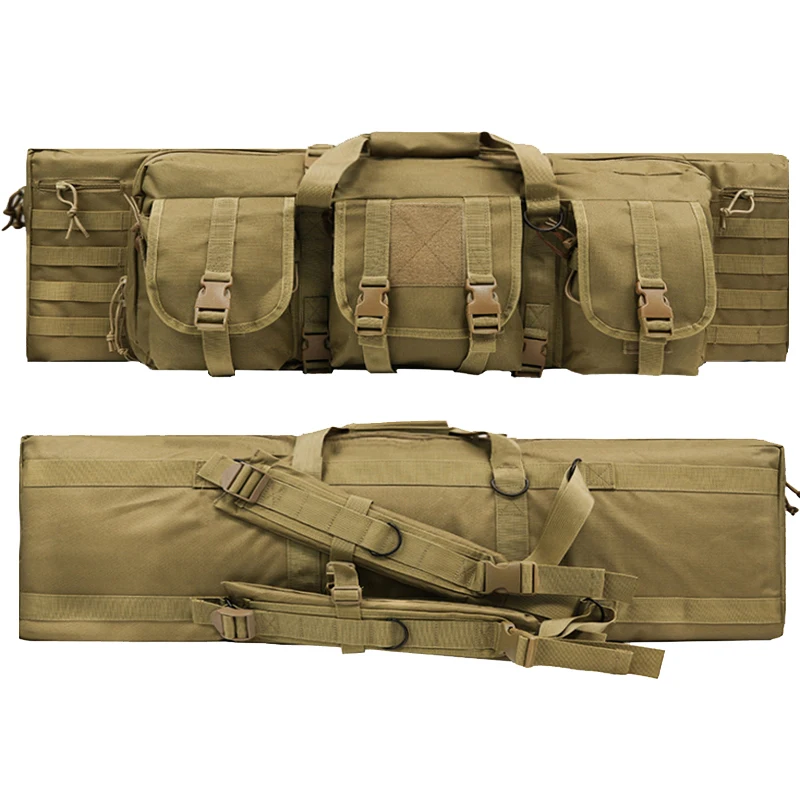 Bolsa táctica Molle para pistola de 93cm, 108cm, 118cm y 142cm, mochila de caza, tiro, Paintball, francotirador, funda para pistola de Rifle Airsoft