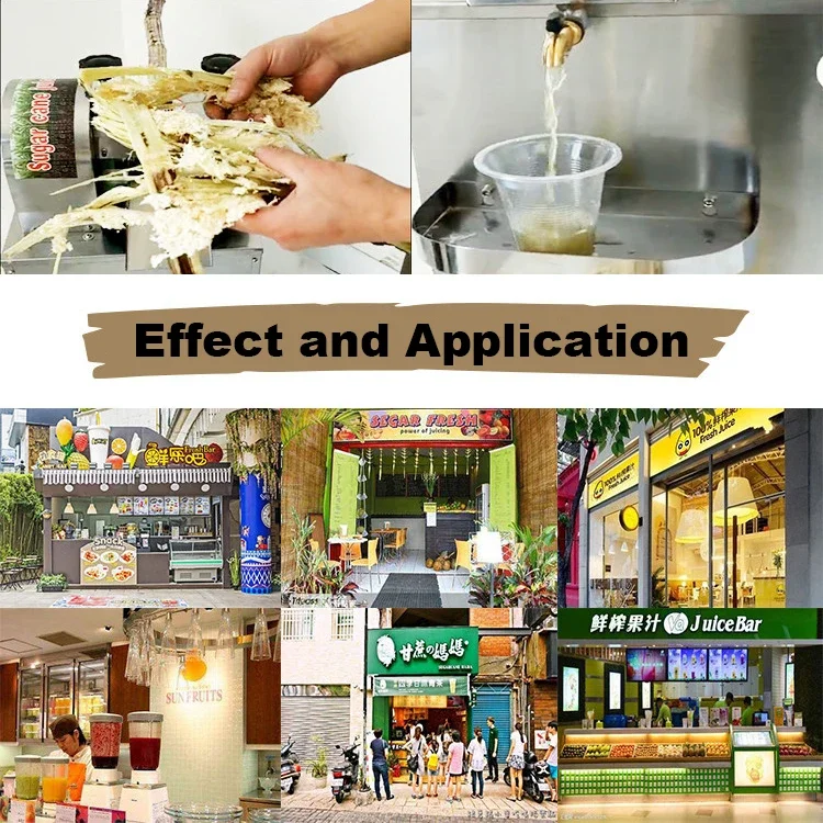 Professional Sugar Cane Juice Extractor Manual Making Sugarcane Juicer Machine