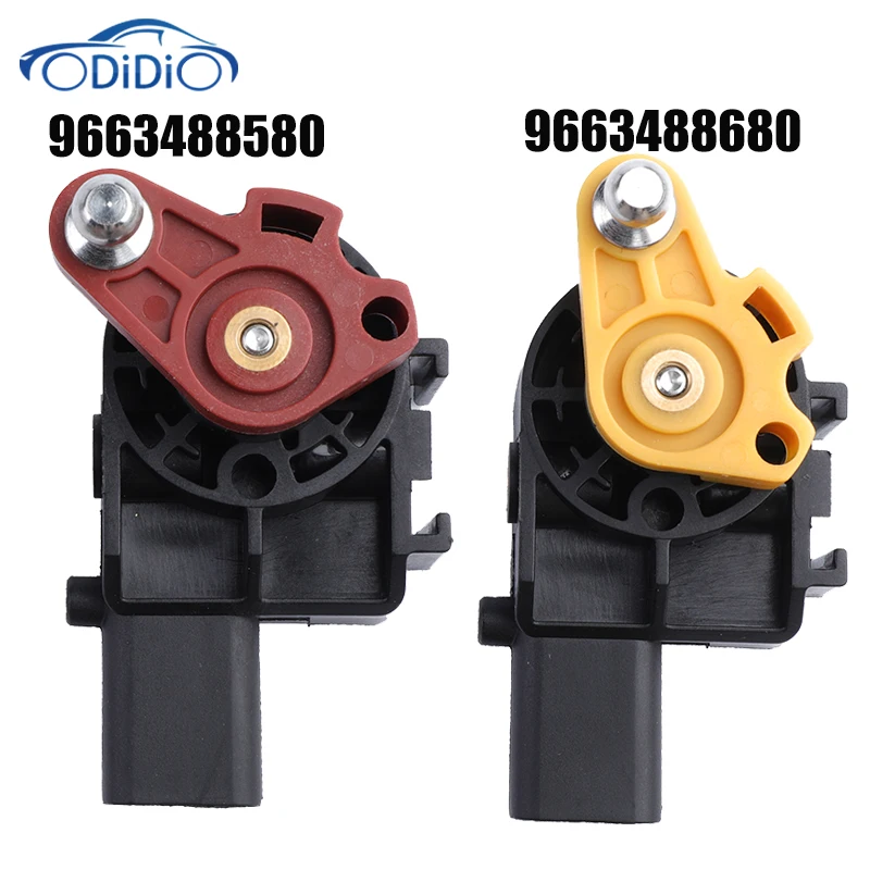 ODIDIO 9663488580 9663488680 Front Left And Front Right Side Height Sensor For Citroen C6 Peugeot 407