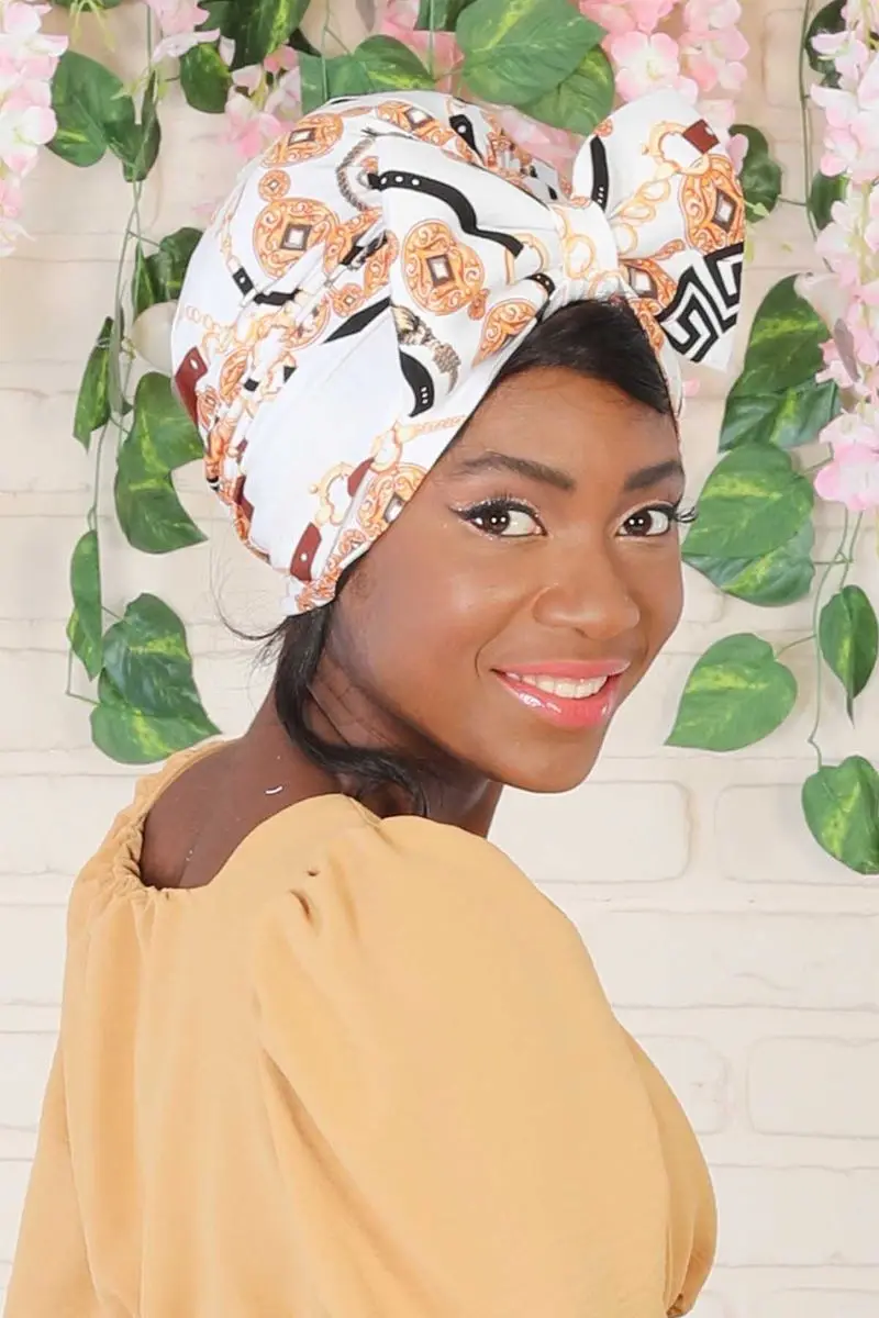 Pola Elegan Tulang Berpola Busur Raksasa