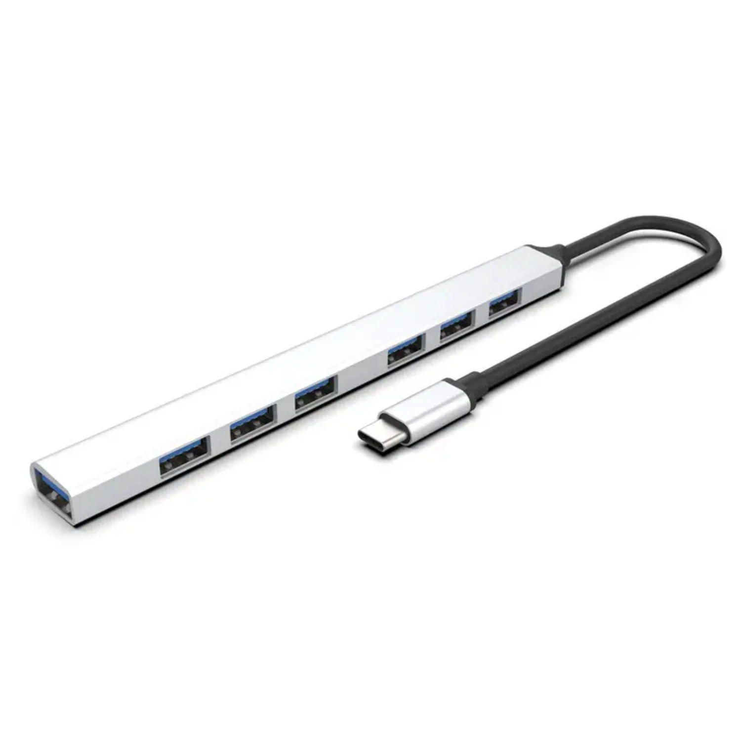 USB Hub With 7-USB Port USB3.0&7Splitter USB Extender Adapter Applicable For Laptop