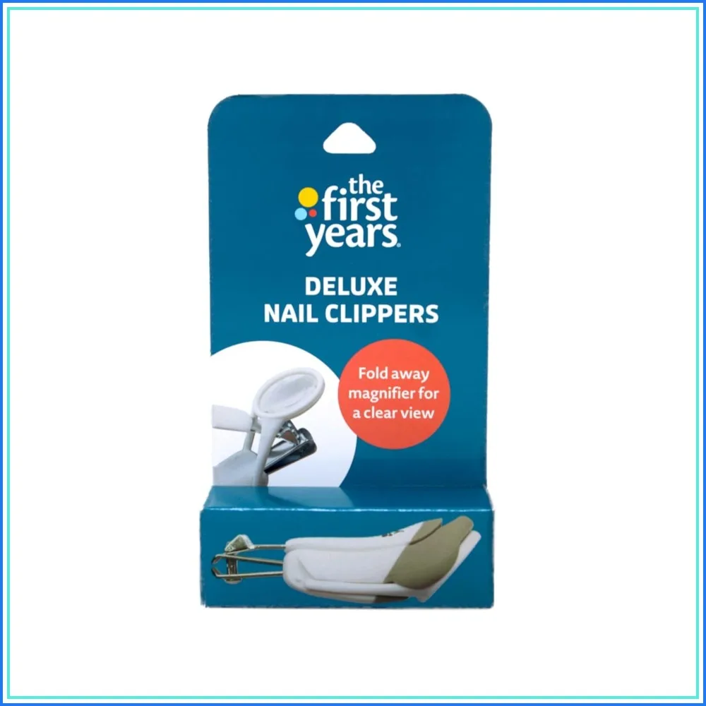 

Baby Nail Clipper with 4x Magnifier, Ergonomic Grip for Tiny Nails, Safe Trimming Tool