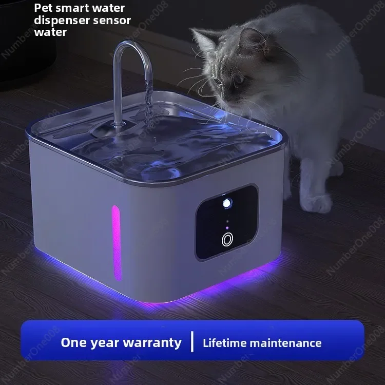 

Неэлектрический фонтанчик для воды для домашних животных, автоматическая поилка с гравитационной подачей воды для кошек и собак, диспенсер для воды с постоянным потоком