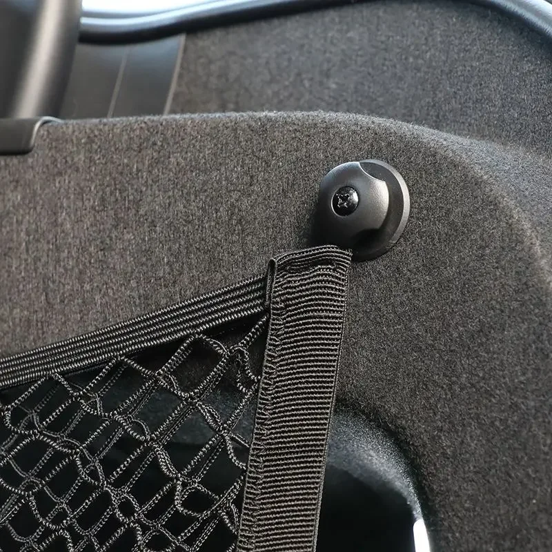 Car Trunk Hooks Organizer Back Rear Cargo Mounting Luggage Net Fixing Fastener Hooker Car Modified with Screw Adhesive Tape Kit