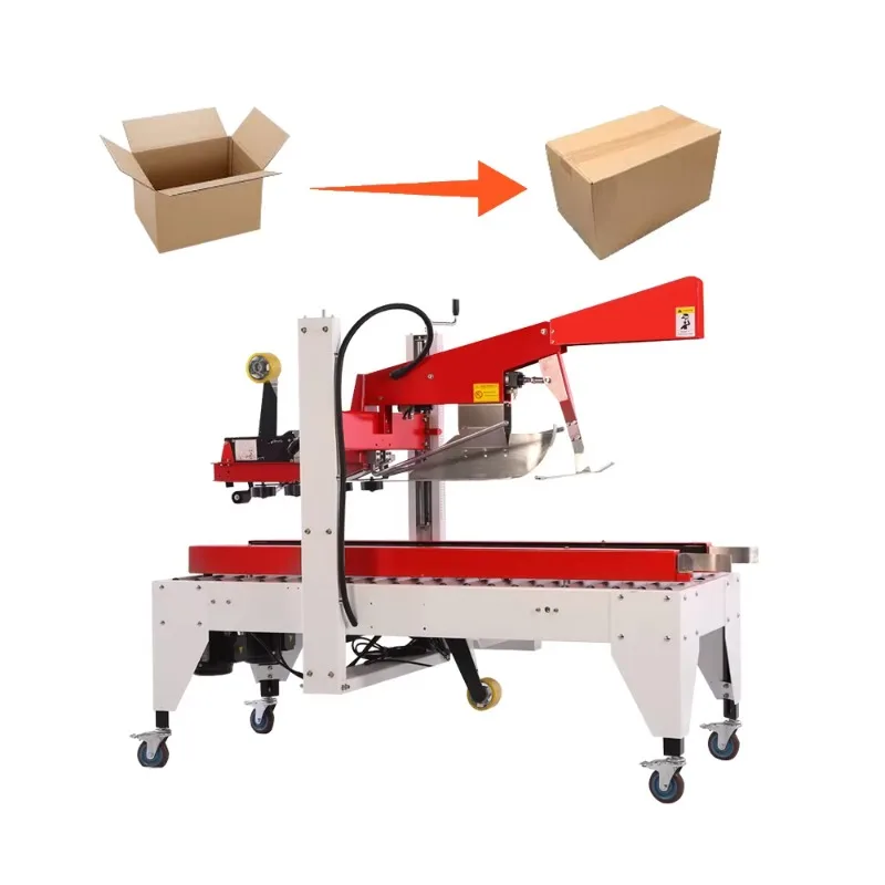

SJB Automatic Folding and Sealing Machine Carton Box case Sealer Machine