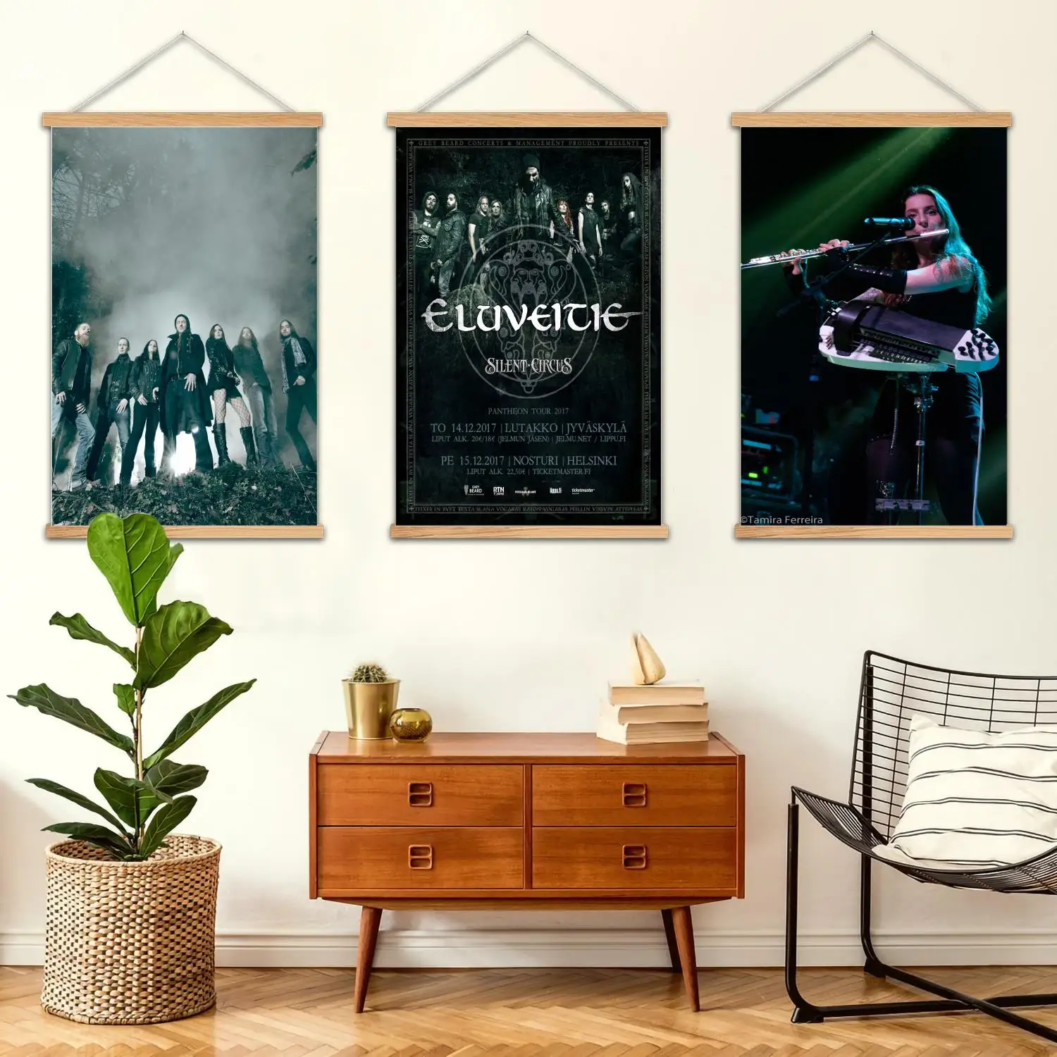 Eluveitie emoldurado pintura de parede cartaz de arte em tela, arte de parede moderna família quarto decoração cartazes, pintura decorativa