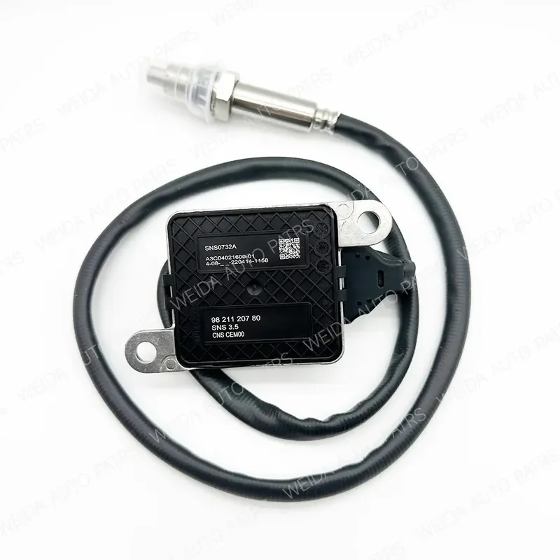 for NOX Sensor 9821120780 SNS07 04214607 Nitrogen Oxide Probe Replacement for Peugeot Citroen DS Compatible Models