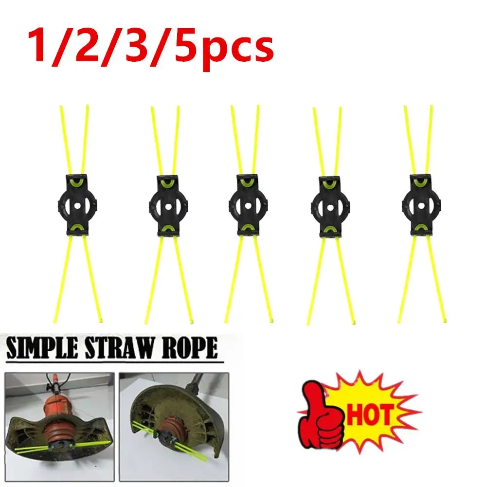 1/2/3/5pcs Simple Grass Rope Mower Accessories Simple Straw Rope Simple Straw Rope