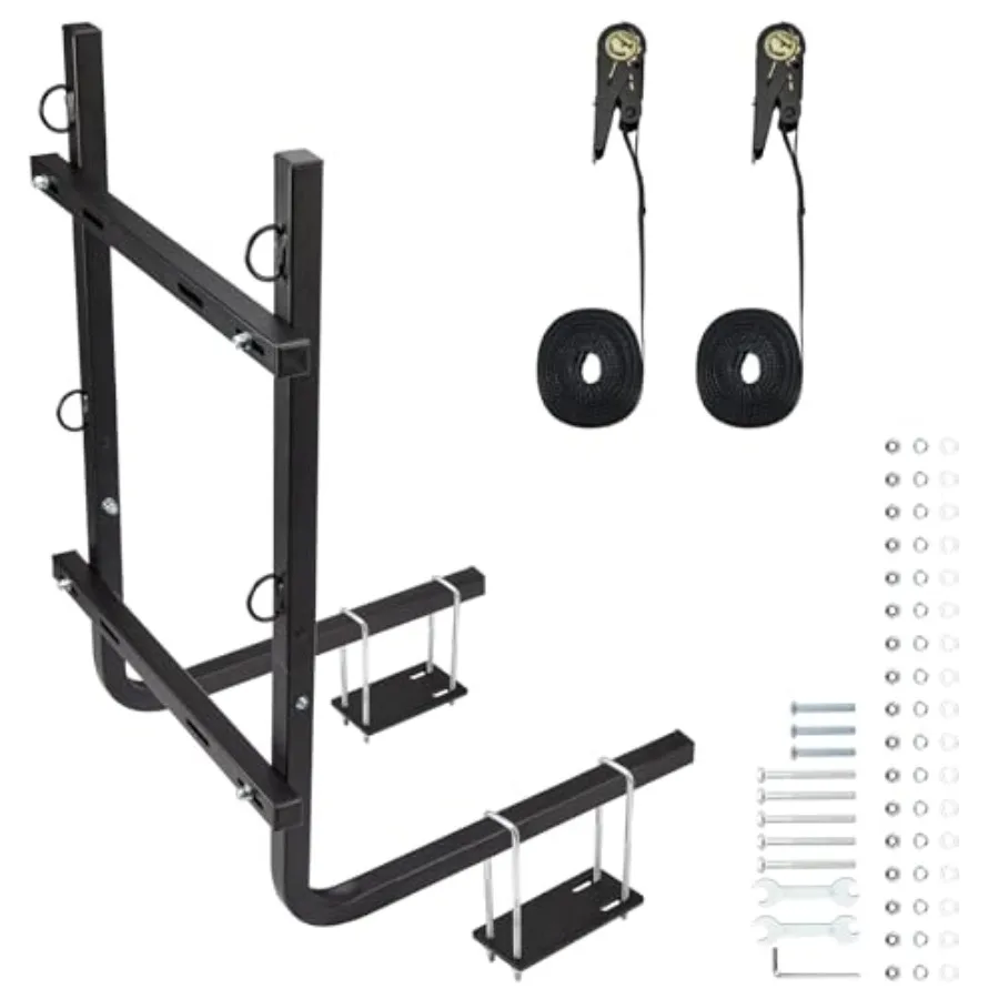 

RV Bumper Mounted Tote Tank Holder Upgraded Portable Waste Tank Bracket Tote Tank Carrier Compatible with 15, 21, 28 and 36 Gal