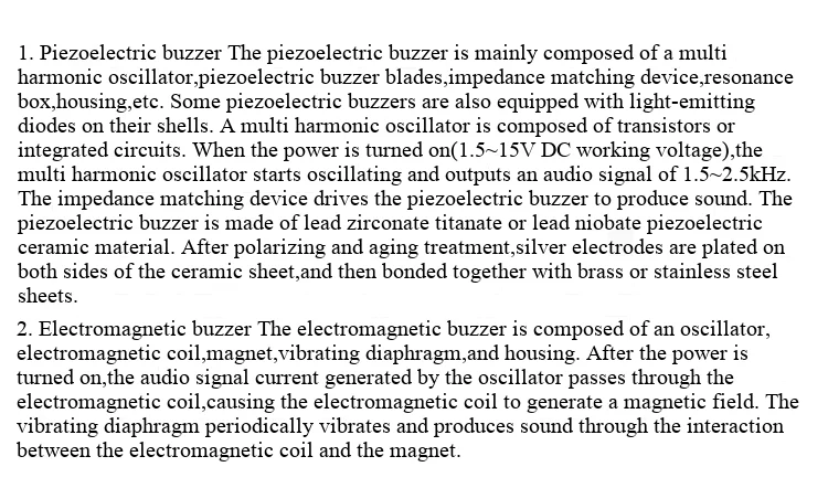 Kleines passives Buzzer-Modul KY-006/aktives Buzzer-Modul KY-012, passendes Zubehör – Detail 6