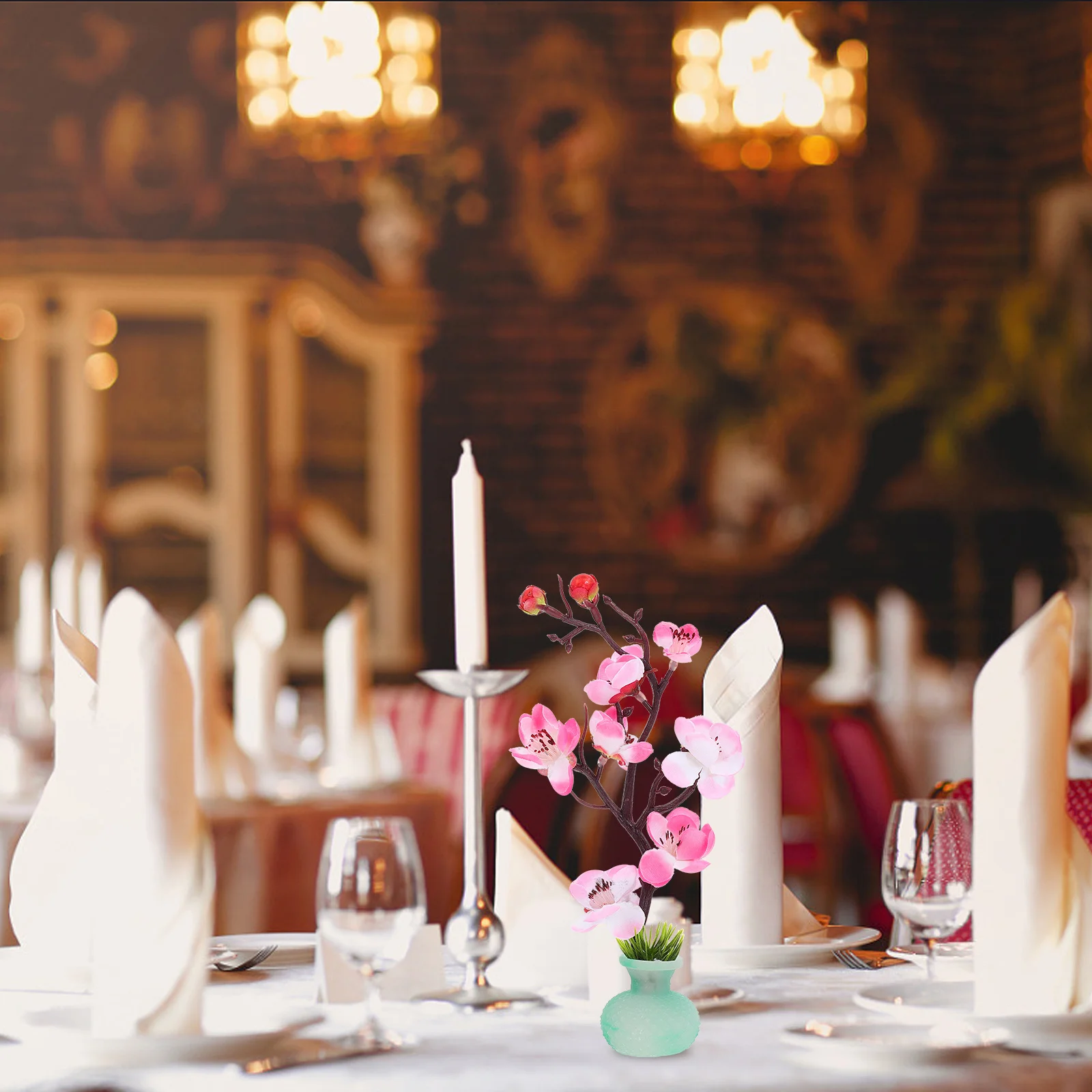 

Artificial Sushi Adornment Plate Decoration Restaurant Flower Desktop Ornament Table Flowers