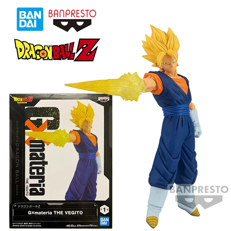 

Bandai Namco Banpresto Dragon Ball Z gxматериал вегито 17 см оригинальная Аниме Фигурка Модель Детская игрушка подарок на день рождения Коллекция