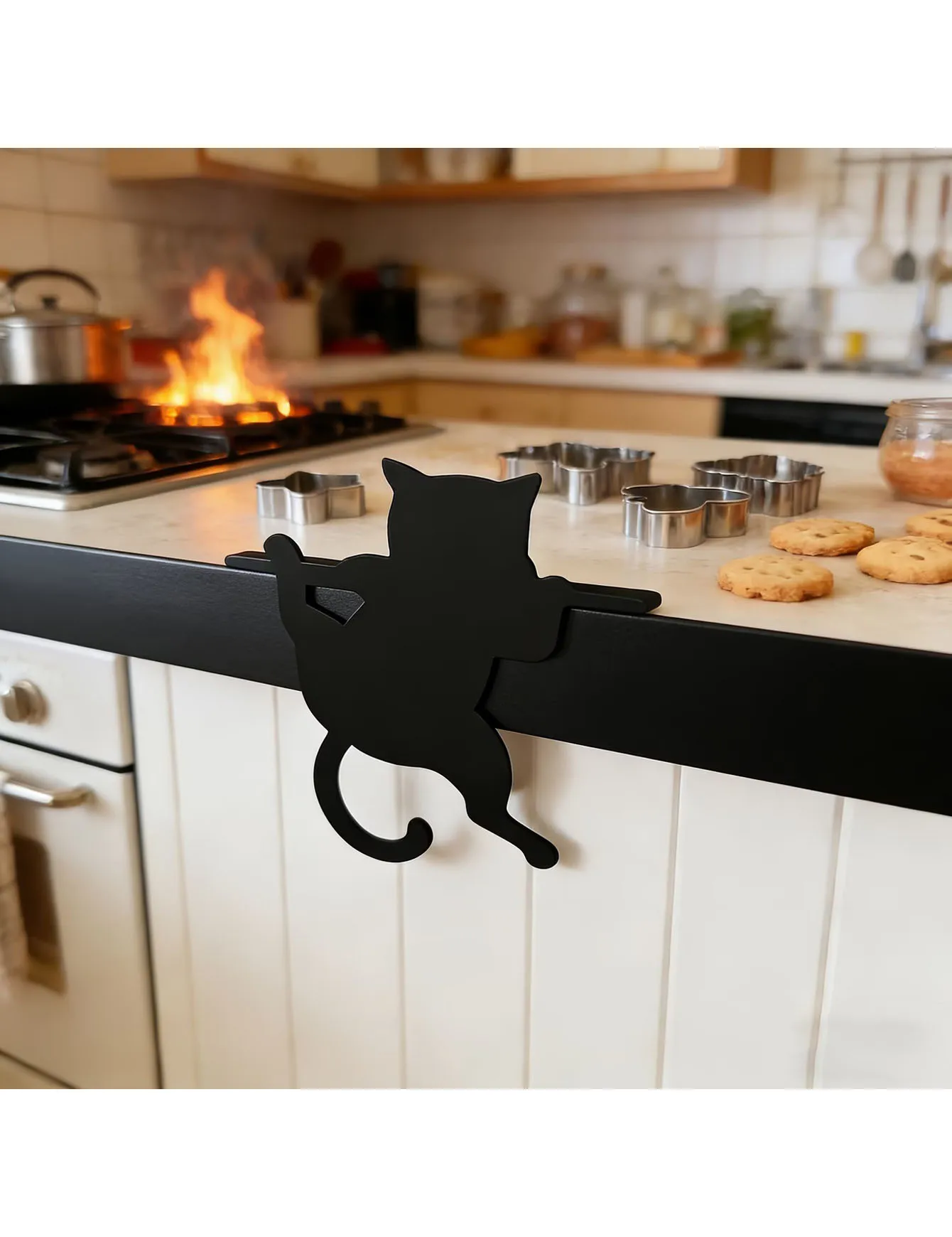 3D Black Cat Cute Bookmark Cat Enthusiast Gift Bookmark A cute and slim page clip designed specifically for cat lovers