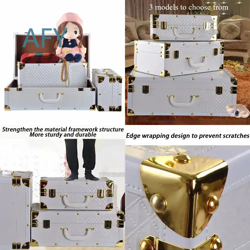 Storage Box for Bedroom Organizer Makeup Toy Clothes Cosmetics Kitchen Portable Perfume Suitcase Storage Container Home
