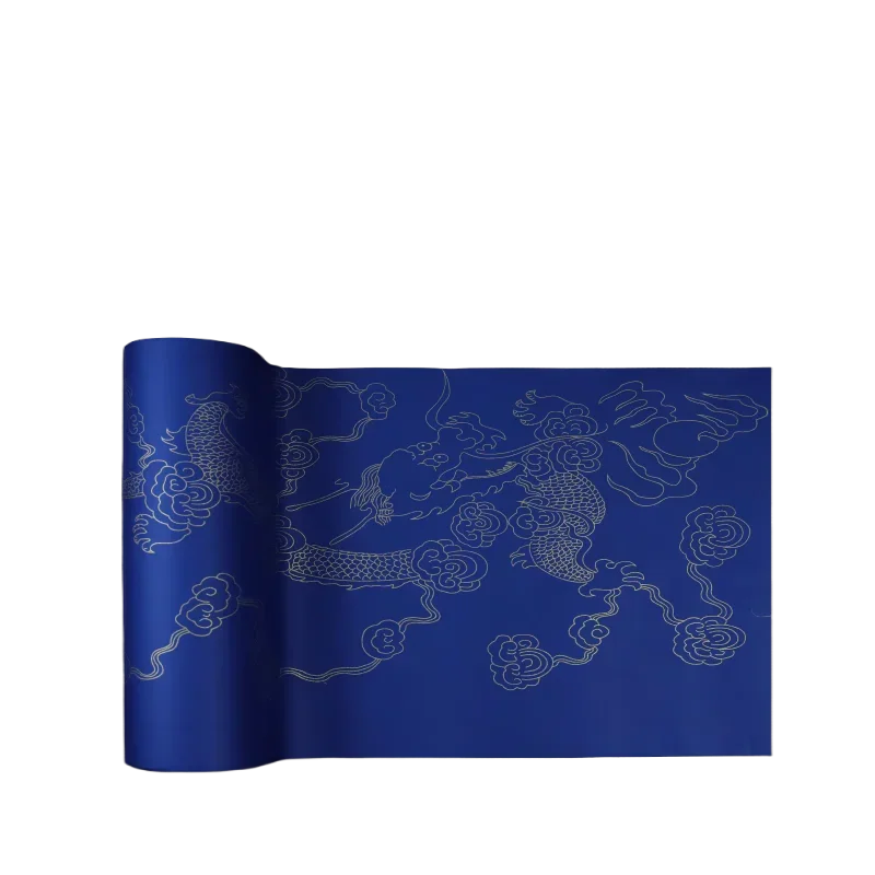 Thickened Calligraphy Xuan Paper Antique Long Scroll Calligraphy Practice Raw Rice Paper Chinese Style Brush Writing Rice Paper