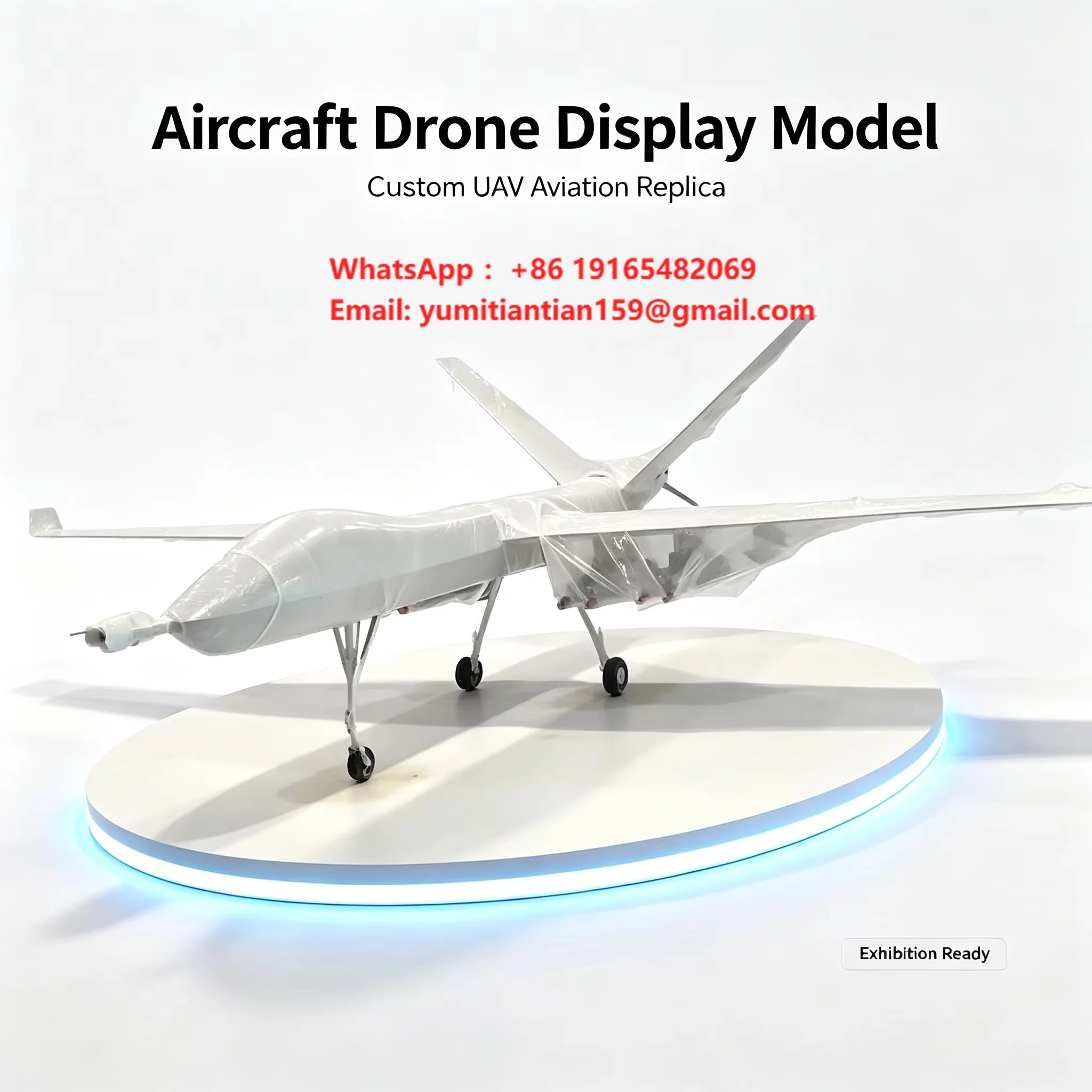 Custom Aircraft Drone Display Model
