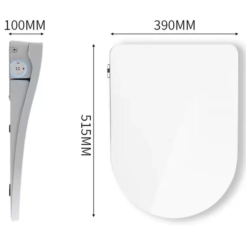 STLF  Smart Toilet Cover - Instant Hot Water Bidet Seat with Remote Control