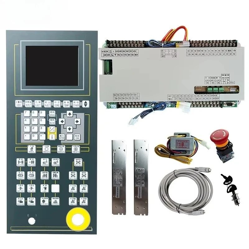 62 (with 5.7-inch black and white display) complete control system of injection molding machine PLC controller