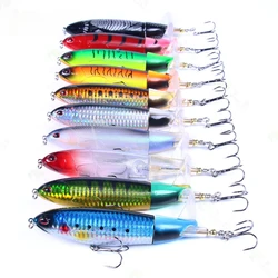 13g 17g 36g Whopper Popper Propeller Topwater Fishing Lures  Artificial Bait Hard Crankbait Wobbler Rotating Tail Fishing Tackle