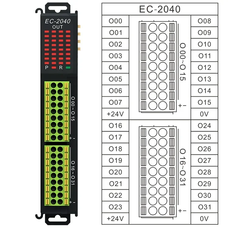 Distributed Digital Ethercat Smart Io Input Output Module Cnc Controller Motion Remote Ethercat