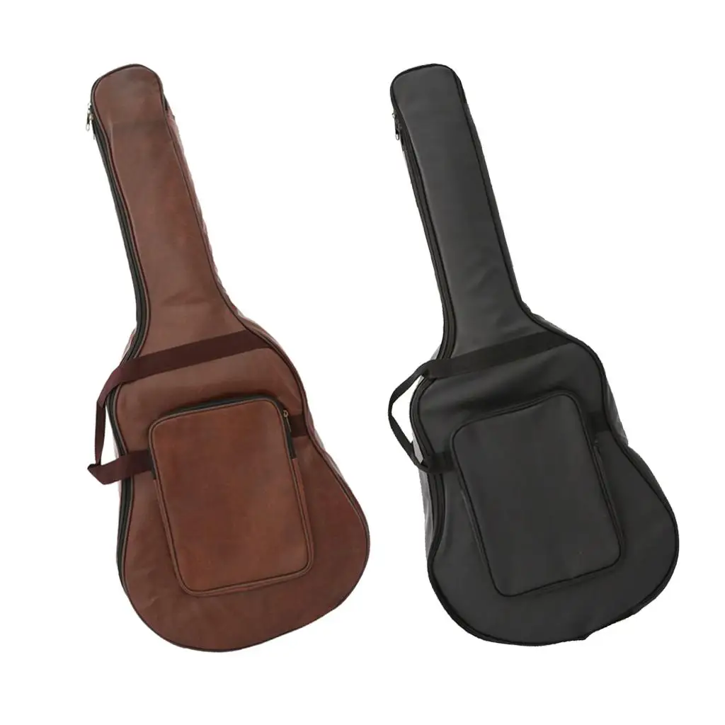 

Water-resistant Guitar Gig Bag Backpack Soft Case for 40'' 41'' Guitar Parts