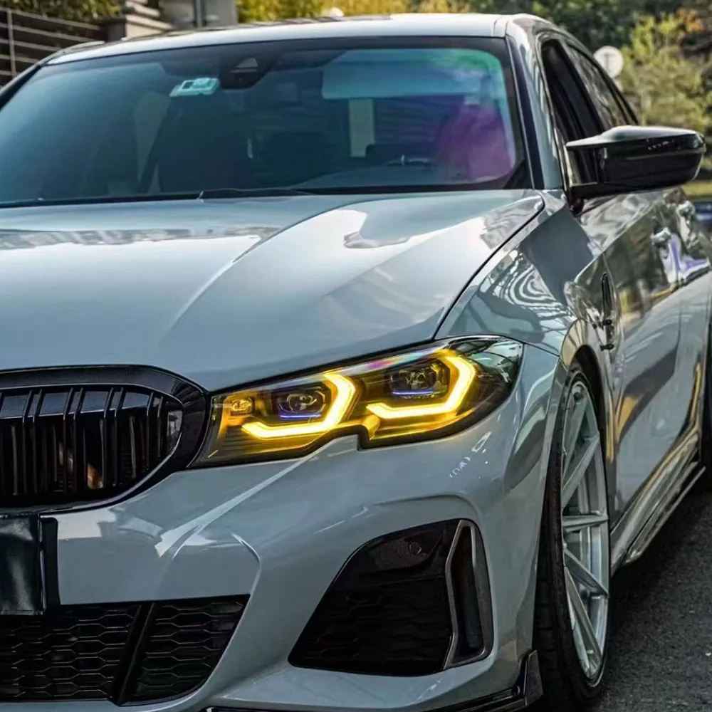 

Car Auto Part Headlight 2018-2022 For BMW 3 Series G20 G28 Assembly Yellow White Daytime Running Lights Turn Signal Front Lamp