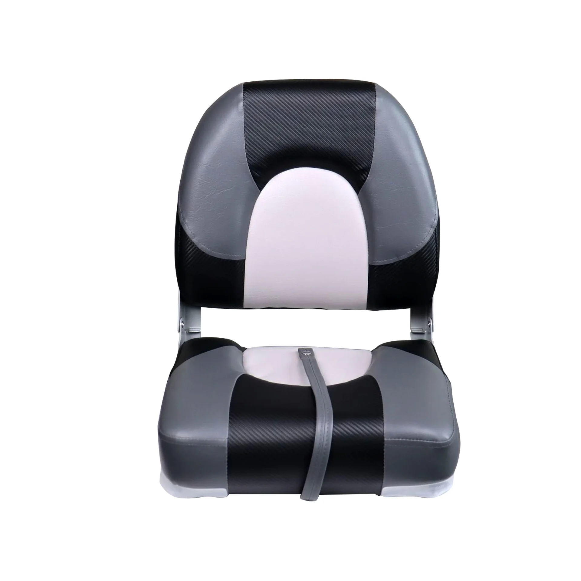 Black seat marine seat car seat road Asian boat fishing boat waterproof and sunscreen PU leather folding seat