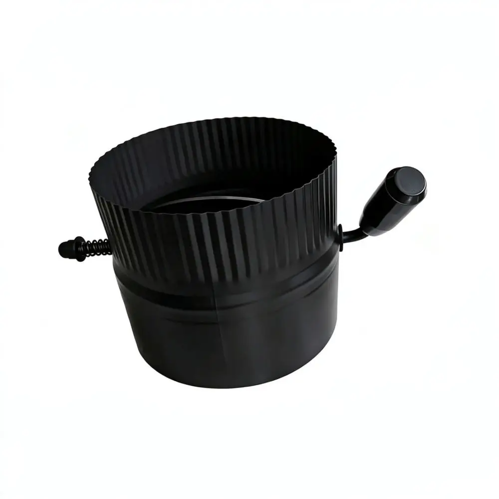 Stainless Steel Chimney Flue Damper For Wood Fireplace Stove Pipe Vent Flow Regulator Professional Heating System Part