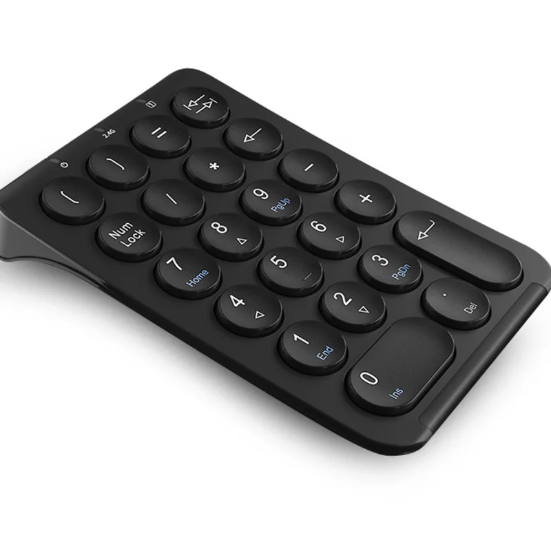 Bezprzewodowa klawiatura numeryczna Bluetooth Okrฤ
gลe klawisze Numpad 22-klawiszowa ลadowalna klawiatura numeryczna do laptopa PC