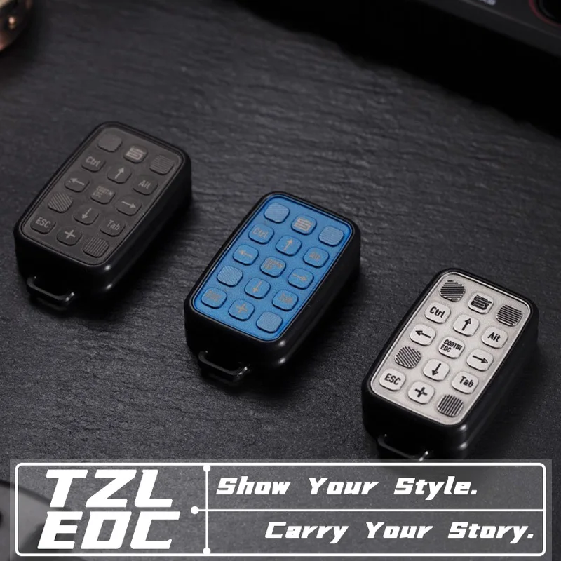 EDC Unlimited Pushing Slider  Press Keyboard Tuning Fork Fidget Toys Magnetic Fancy Competitive Fidget Slider Stress Relief Toy