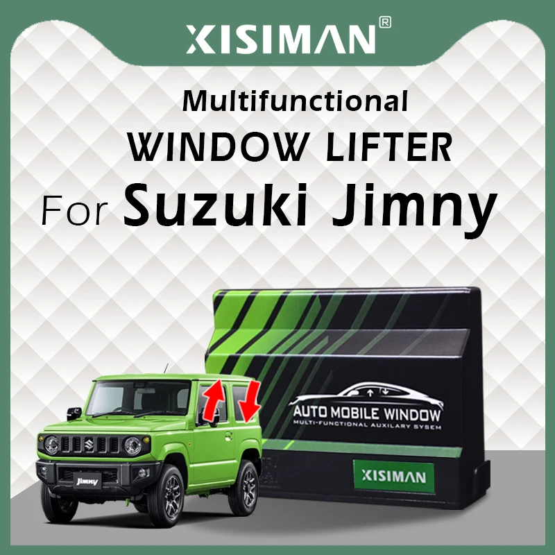 Car Automatic Electric Window Lifter For Suzuki Jimny Auto Car Remote Power Window Closer Close Open Alarm Accessories