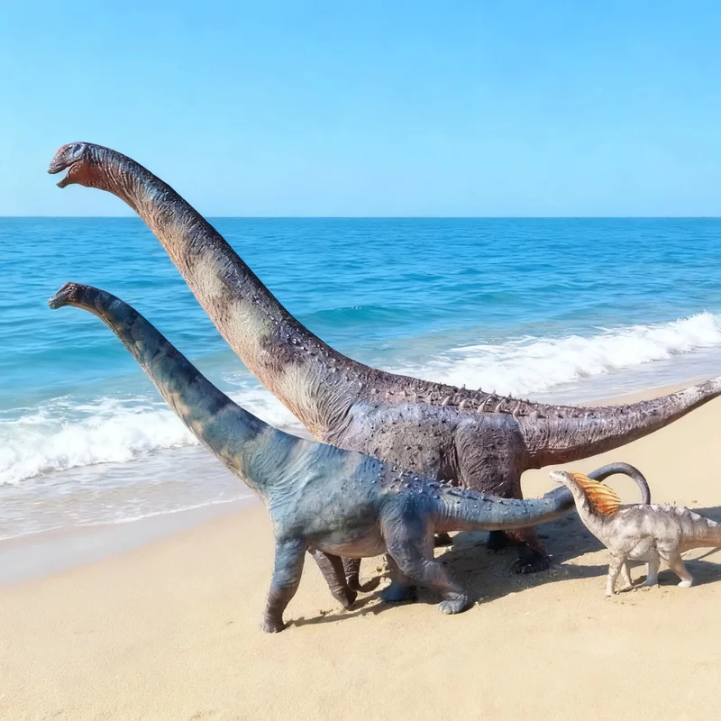 HAOLONGGOOD Argentinosaurus Dinosaur Figure Prehistoric Jurassic Realistic Model Collectible Toy For Kids Boys Birthday Gift