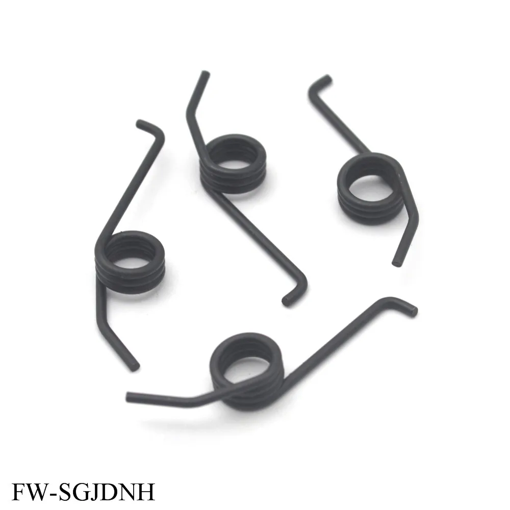 4PCS PPR PVC Aluminum Plastic Tube Scissor Black Steel Wire 1.5mm OD 10MM  Torsion Spring Tube Scissor Special  Spring