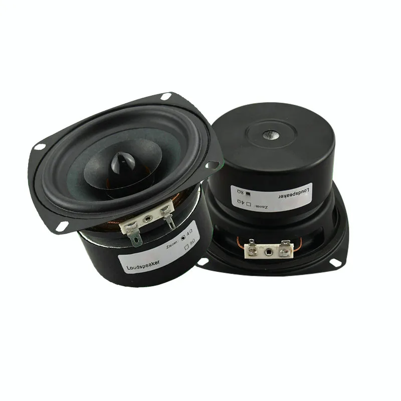 

4 Inch 15W Subwoofer Audio Speaker 4Ohm 8Ohm Full Range Speaker Dual Magnetic Anti-Magnetic Loudspeaker DIY For Home Theater 1PC