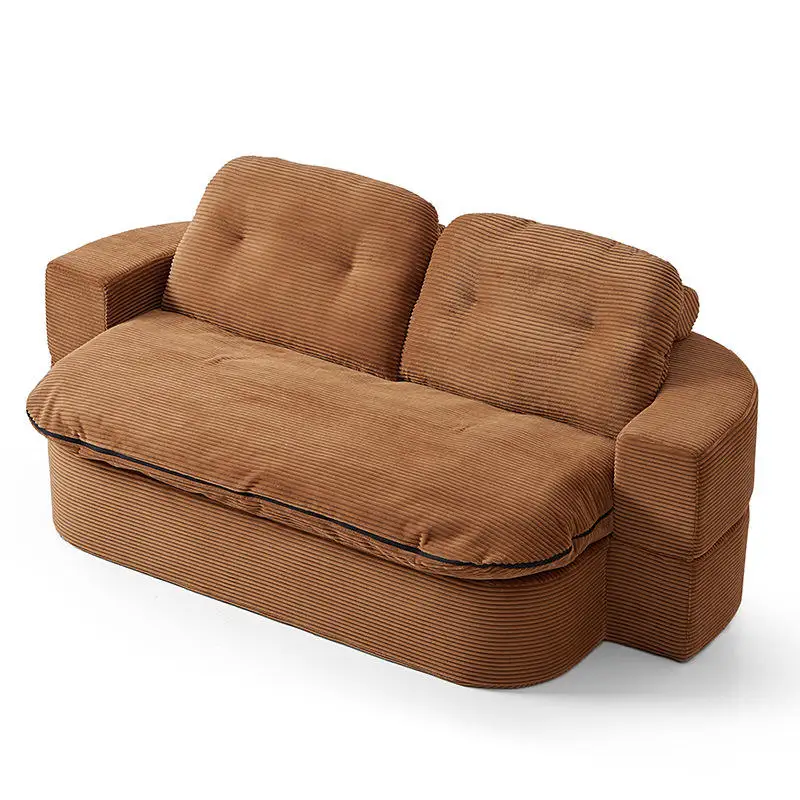 Hot Sale Corduroy Sofa In Box Vacuum Compressed Sofa Bed Modular Sectional Compress Sofa Set