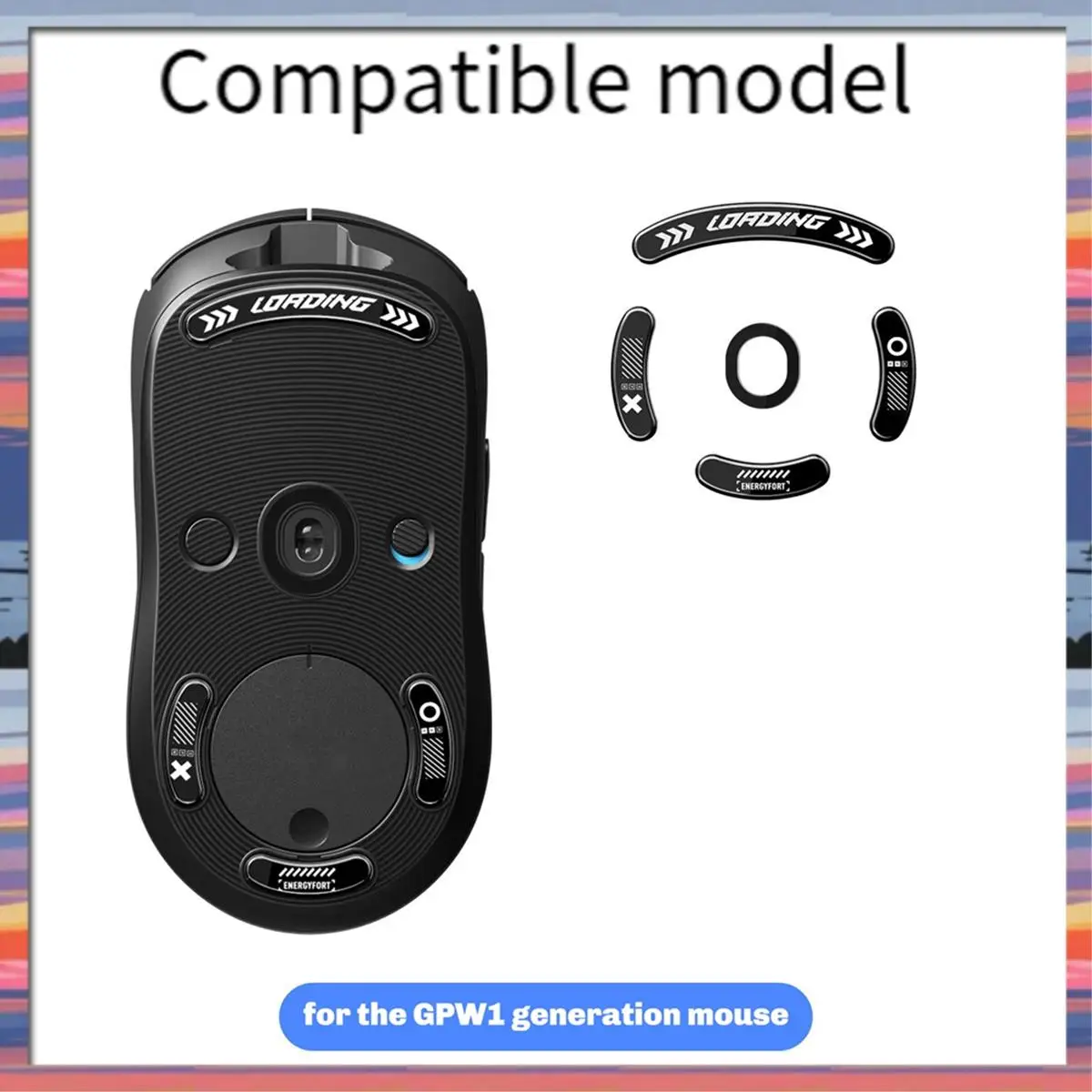 AC18 (保証) スーパースムーズな研磨表面マウスフィートスケートロジクール GPW 1Th スーパースムーズな研磨表面マウスフィート A