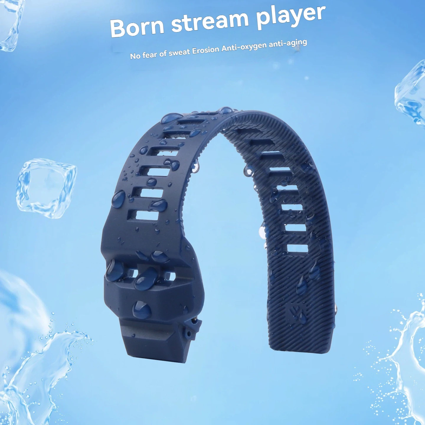 Breathable Soft Resin Rubber Watch Strap for Casio G-Shock GBD-H1000, Replacement Outdoor Sport Band with watch accessories view 4