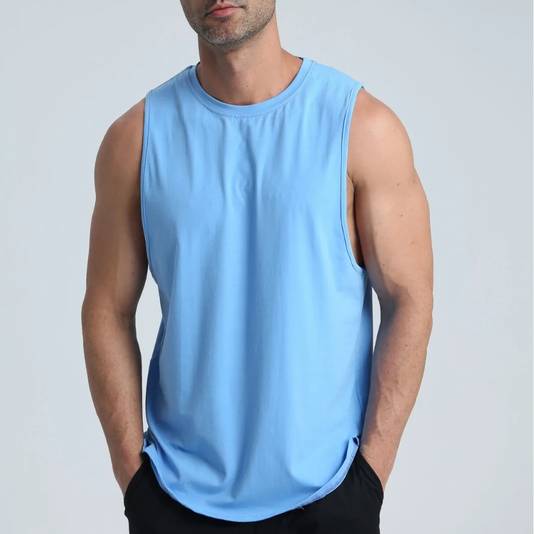 Camiseta sin mangas de secado rápido para hombre, ropa de Fitness, Chaleco de entrenamiento de baloncesto, ropa interior deportiva