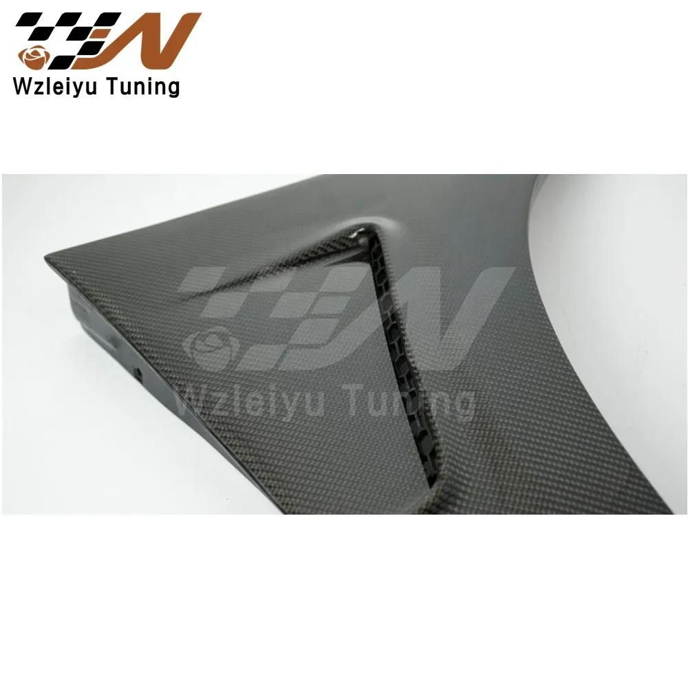 High Quality Carbon Fiber Front Fenders for Macan S GTS 15-21 New Style Decor Trim Fitment